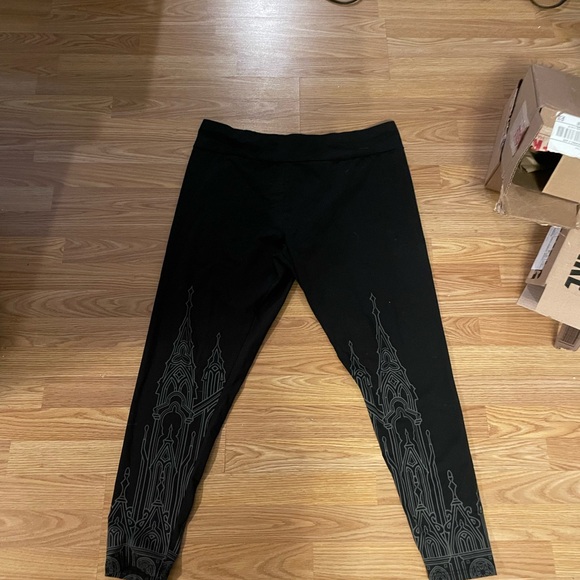 Killstar Secret Shrine Leggings 4x Black - Picture 3 of 6
